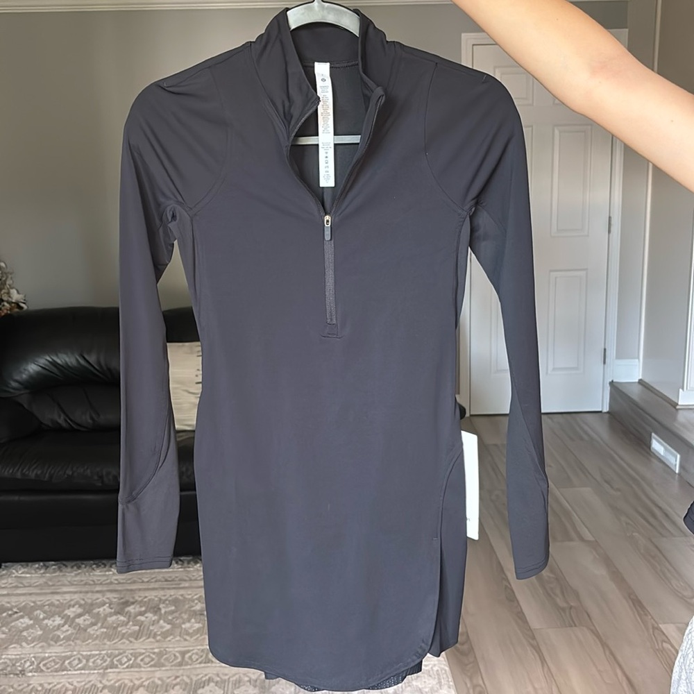 lululemon athletica Black Long Sleeve Dress
